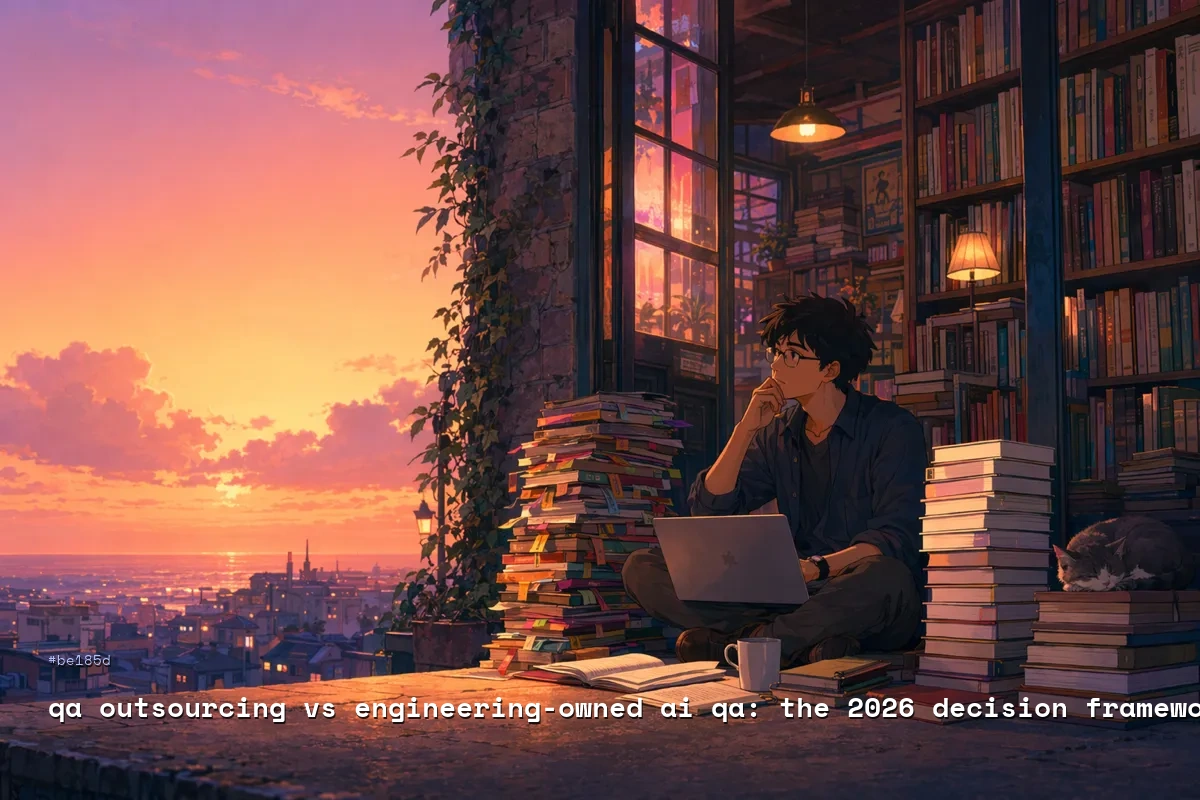 QA Outsourcing vs Engineering-Owned AI QA: The 2026 Decision Framework