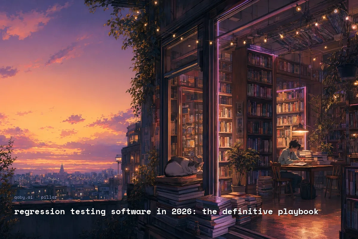 Regression Testing Software in 2026: The Definitive Playbook